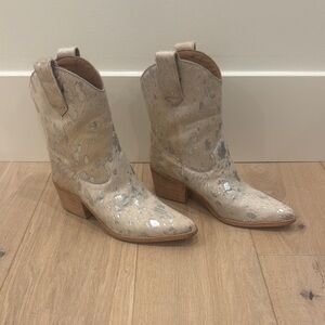 Cowboy Boots with Silver Accents